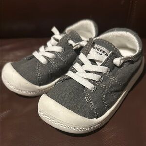 Keds Gray Canvas Sneakers